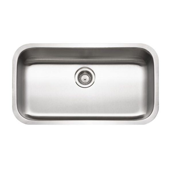 hamat ADA Classic Undermount Stainless Steel Large Single Bowl Sink hamat ADA Classic Undermount Stainless Steel Large Single Bowl Sink
