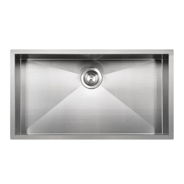 hamat ADA Prizm Zero Radius Undermount Stainless Steel Large Single Bowl Sink