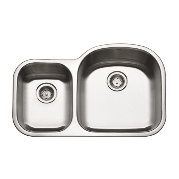 Hamat Designer Undermount Stainless Steel 70/30 Double Bowl Kitchen Sink