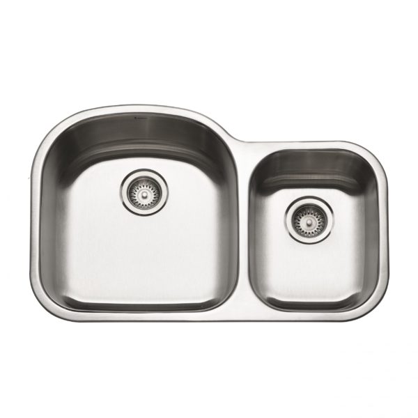 hamat Designer Undermount Stainless Steel 70/30 Double Bowl Kitchen Sink