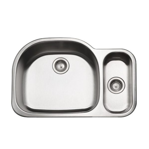 Hamat Designer Undermount Stainless Steel 80/20 Double Bowl Kitchen Sink