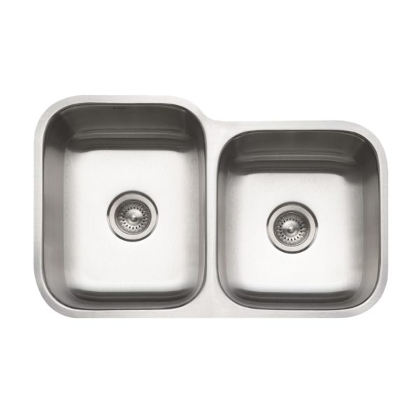 Hamat Enterprise Undermount Stainless Steel 60/40 Double Bowl Kitchen Sink