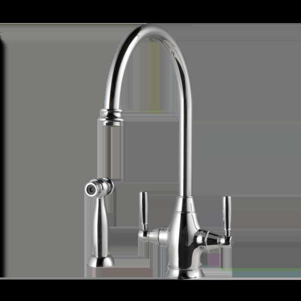 Hamat Exeter Two Handle Kitchen Faucet Polished Chrome (PC)