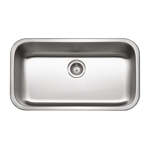 hamat Gourmet Undermount Stainless Steel Large Single Bowl Kitchen Sink