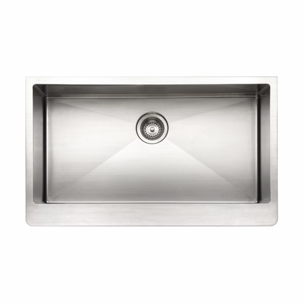 hamat Hudson Apron Front Large Single Bowl Kitchen Sink