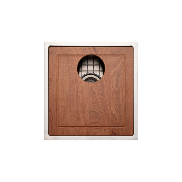 hamat Rendezvous 16 Gauge Undermount Stainless Steel Offset Single Bowl Prep/Bar Workstation Sink hamat Rendezvous 16 Gauge Undermount Stainless Steel Offset Single Bowl Prep/Bar Workstation Sink