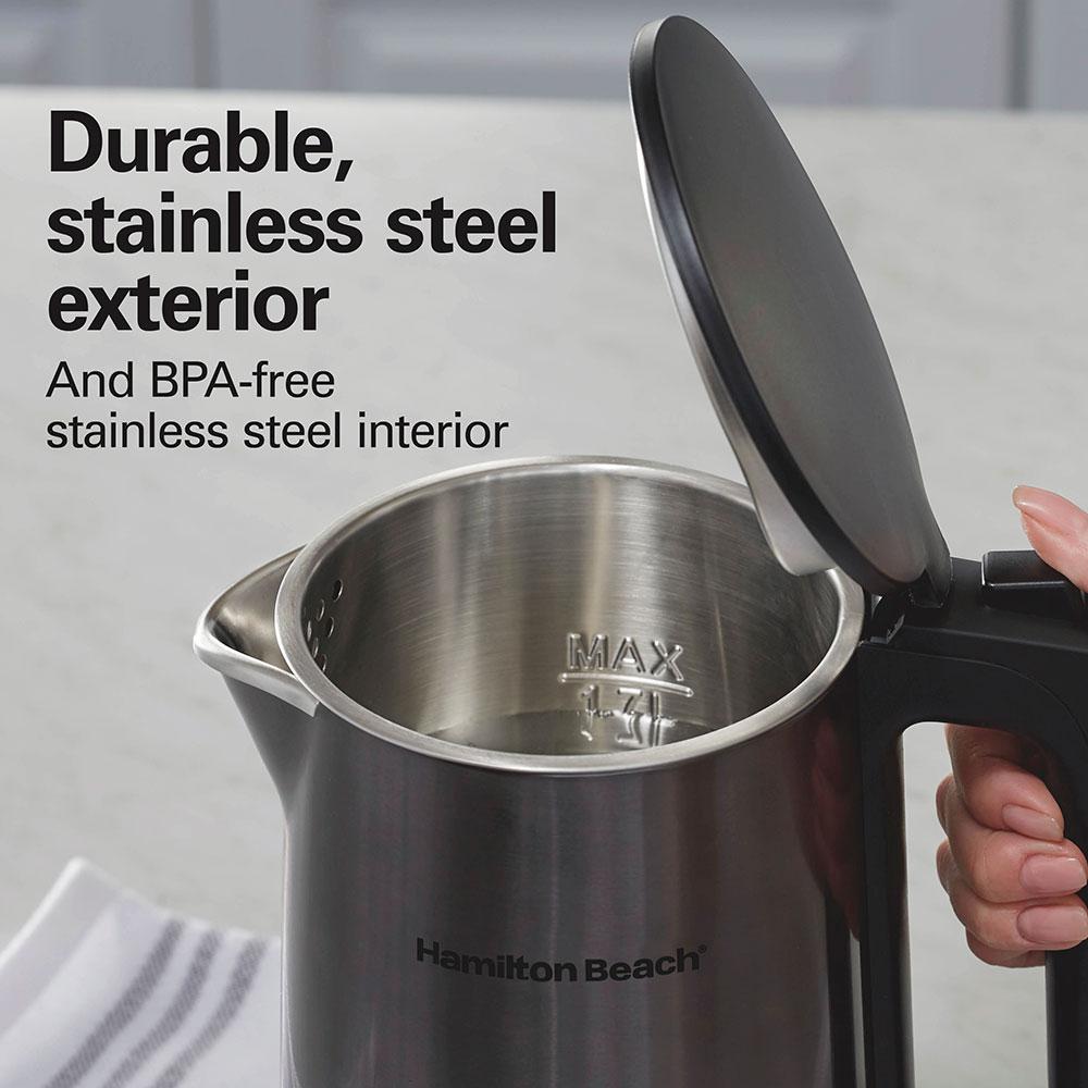 Hamilton Beach 1.7 Digital Temperature-Control Double-Wall Kettle
