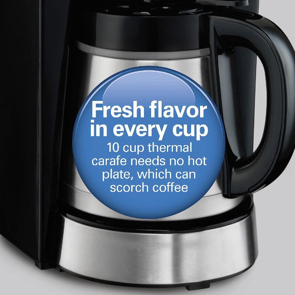 Hamilton Beach 10 Cup Programmable Thermal Coffee Maker