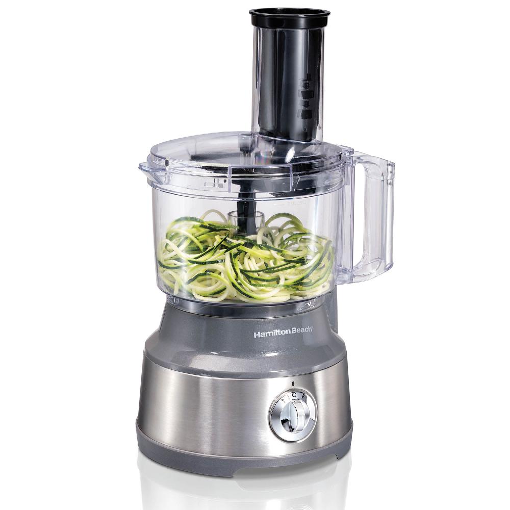 hamilton beach 10 Cup Spiralizing Food Processor Silver