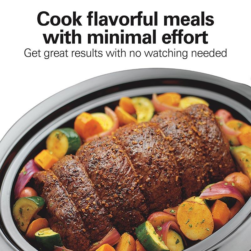 Hamilton Beach 10 Quart Extra-Large Stay Or Go® Slow Cooker