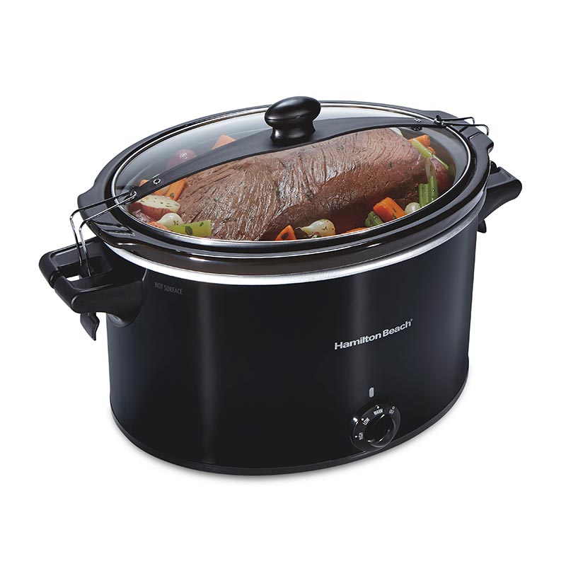 hamilton beach 10 Quart Extra-Large Stay or Go® Slow Cooker