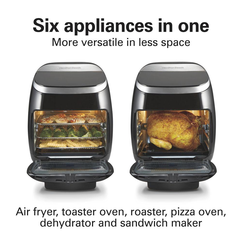 Hamilton Beach 11.6 Qt. / 11 Liter Digital Air Fryer Oven With Rotisserie