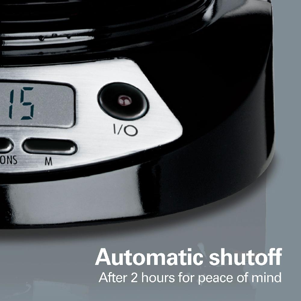 Hamilton Beach 12 Cup Programmable Coffee Maker With 3 Settings