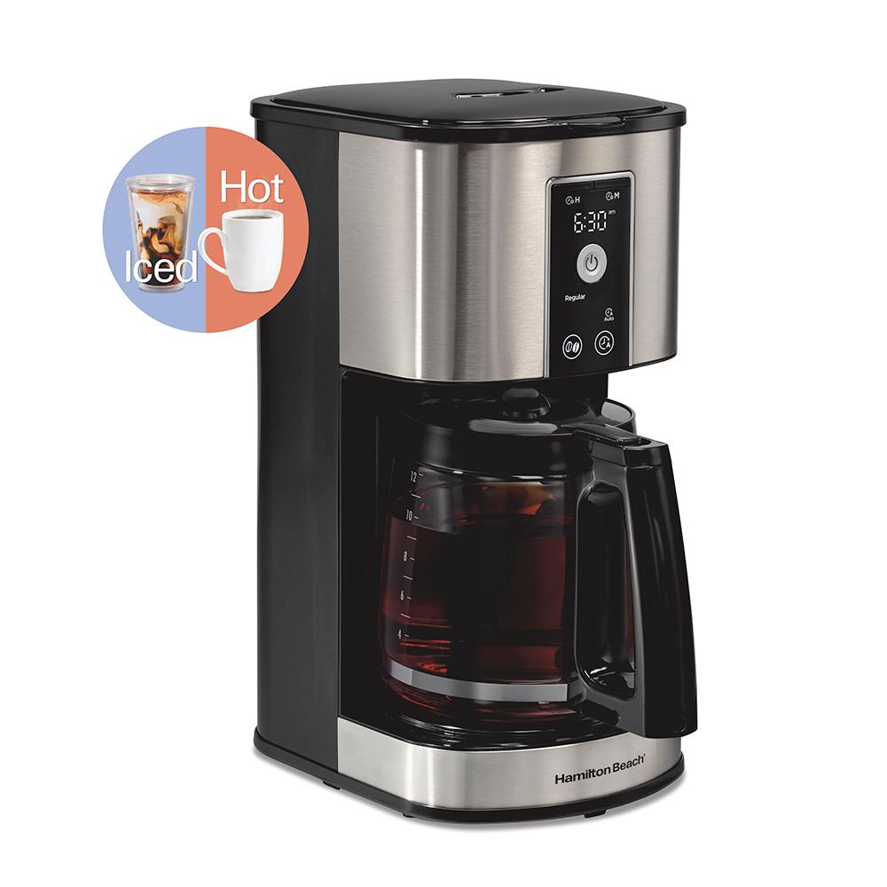 hamilton beach 12 Cup Programmable Hot & Iced Coffee Maker