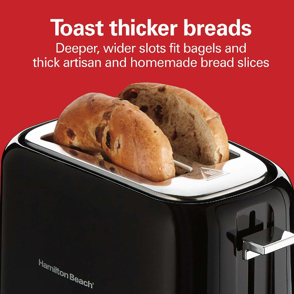 Hamilton Beach 2 Slice Toaster With Extra-Wide Slots