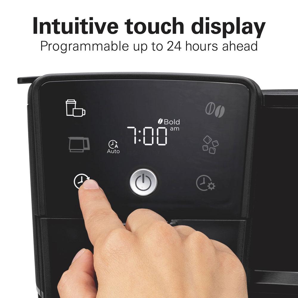 Hamilton Beach 2-Way Programmable Coffee Maker Black