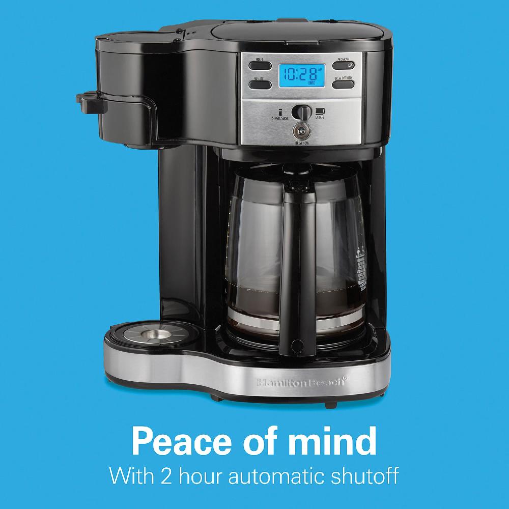 Hamilton Beach 2-Way Programmable Coffee Maker Stainless