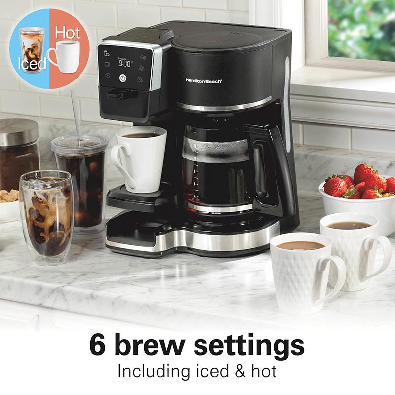 Hamilton Beach 2-Way Programmable Iced/Hot Coffee Maker