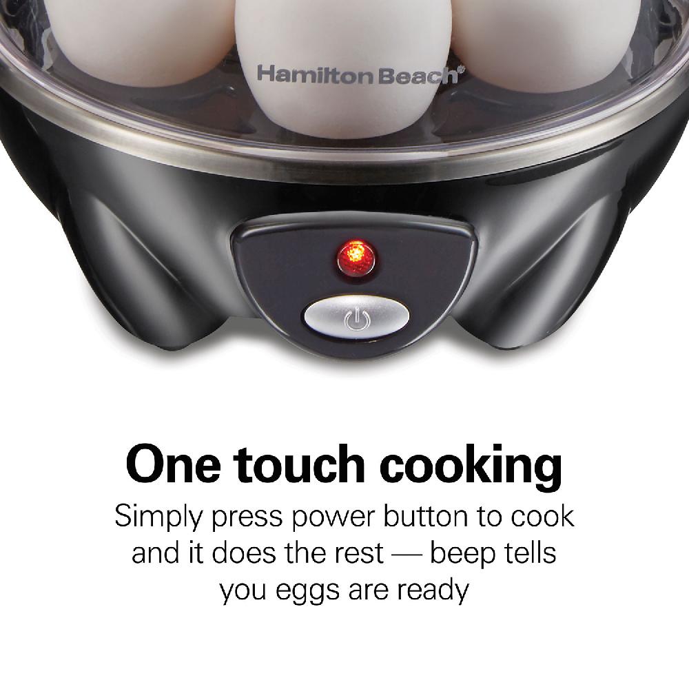 Hamilton Beach 3-in-1 Egg Cooker With 7 Egg Capacity