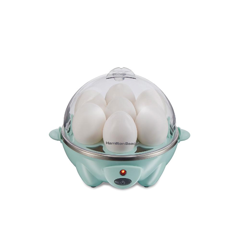Hamilton Beach 3-in-1 Egg Cooker With 7 Egg Capacity Teal