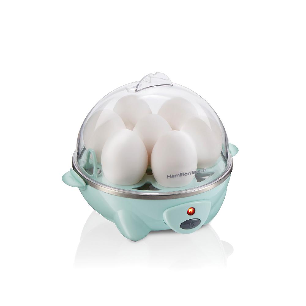 hamilton beach 3-in-1 Egg Cooker with 7 Egg Capacity Teal