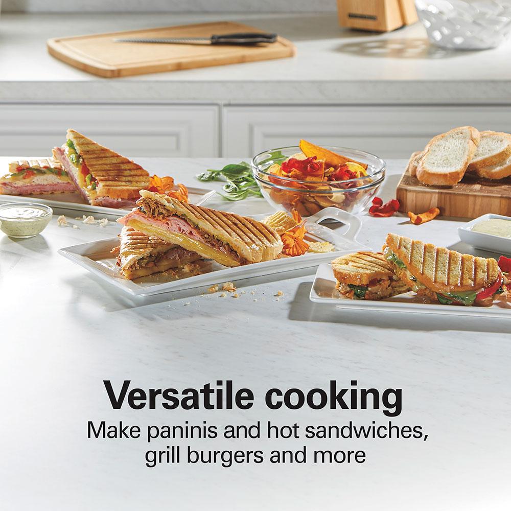 Hamilton Beach 3-in-1 Indoor Grill Panini Press & Sandwich Maker