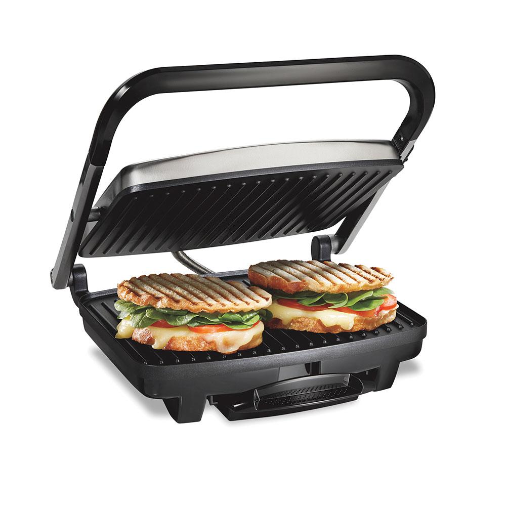 hamilton beach 3-in-1 Indoor Grill Panini Press & Sandwich Maker