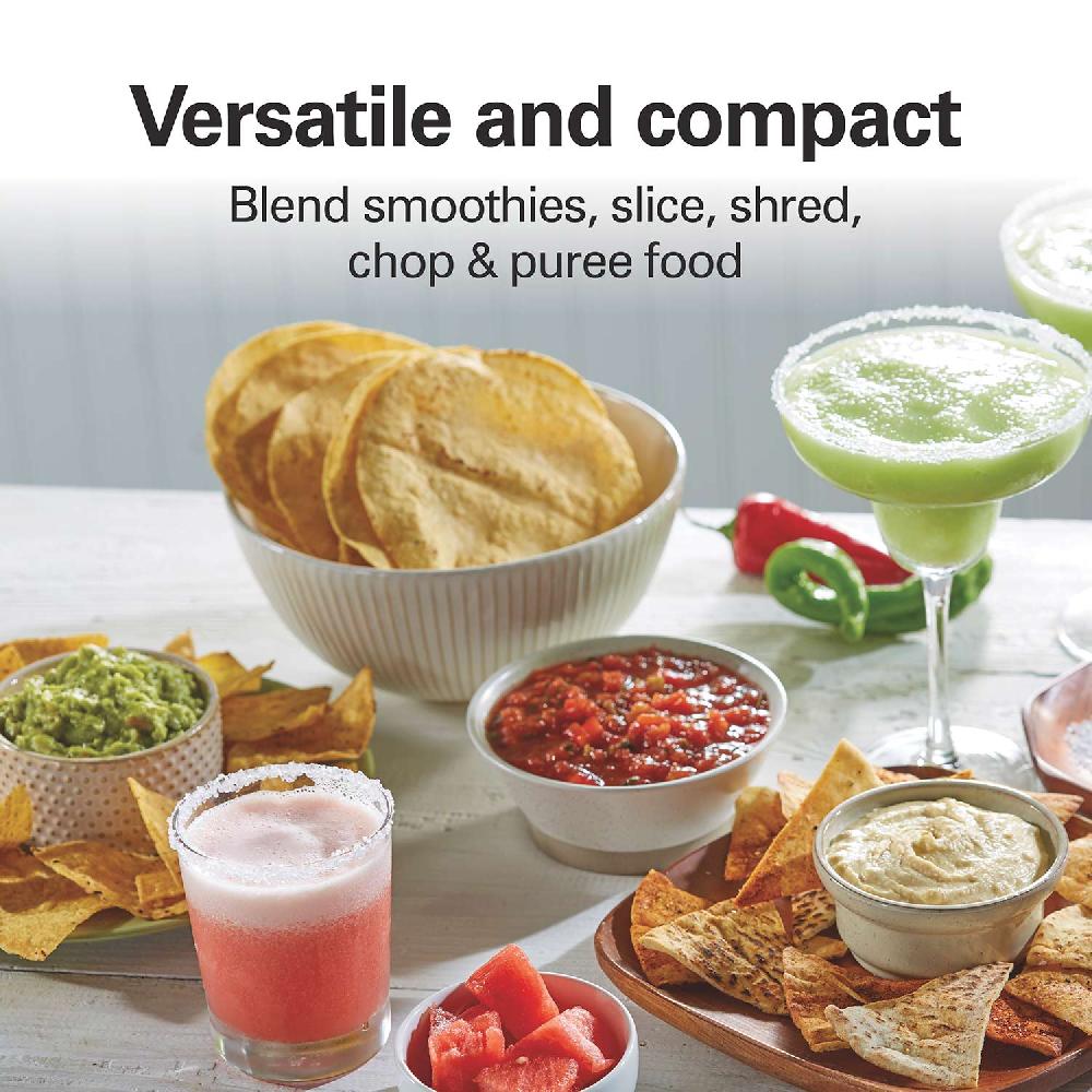 Hamilton Beach 4-Cup Stack & Snap™ Compact Food Processor With Blending