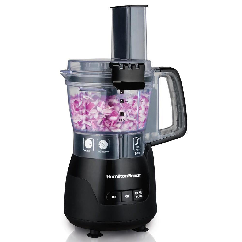 hamilton beach 4-Cup Stack & Snap™ Compact Food Processor with Blending
