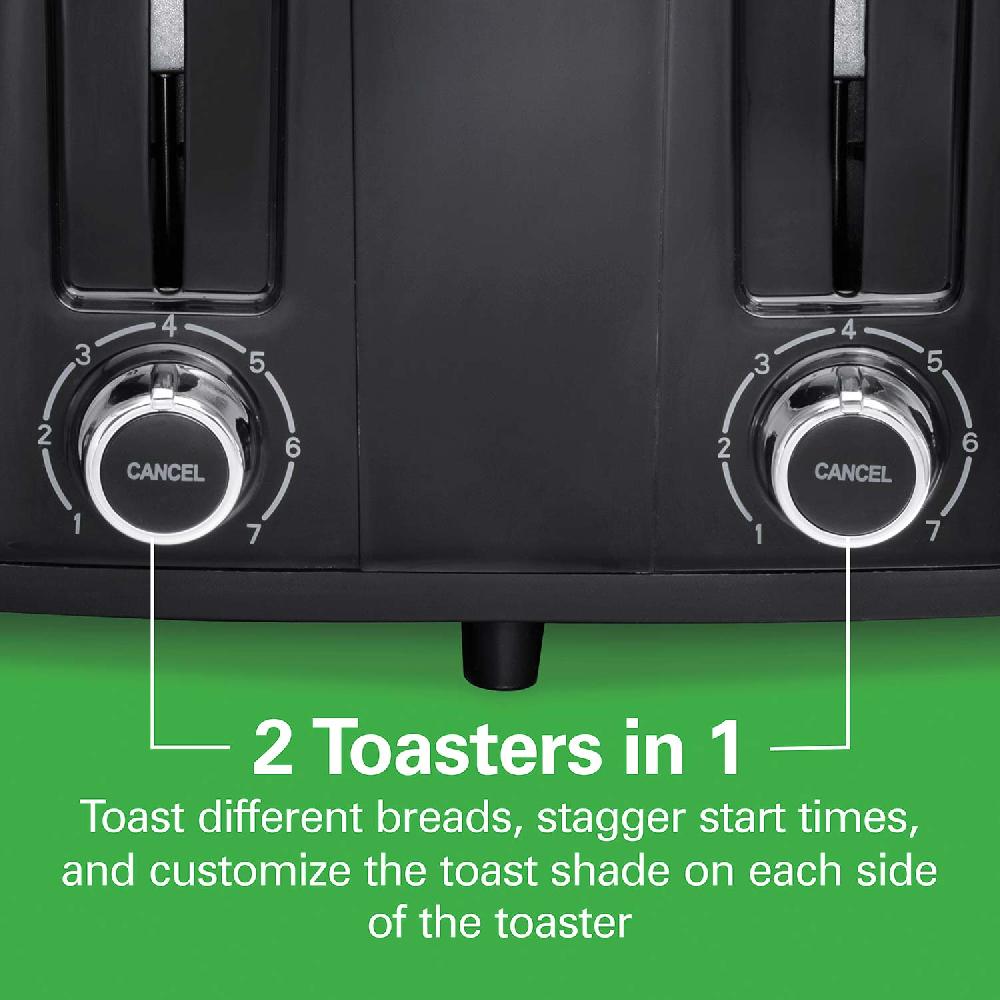 Hamilton Beach 4 Slice Toaster With Extra-Wide Slots