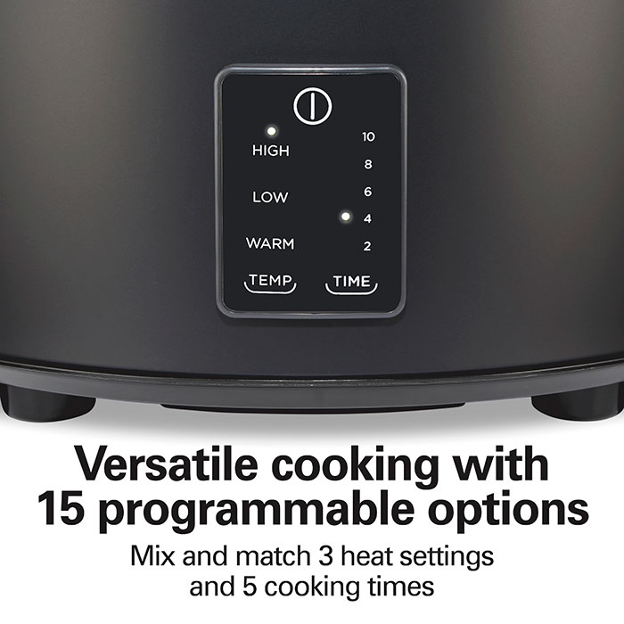 Hamilton Beach 5 Quart Easy Serve Programmable Slow Cooker