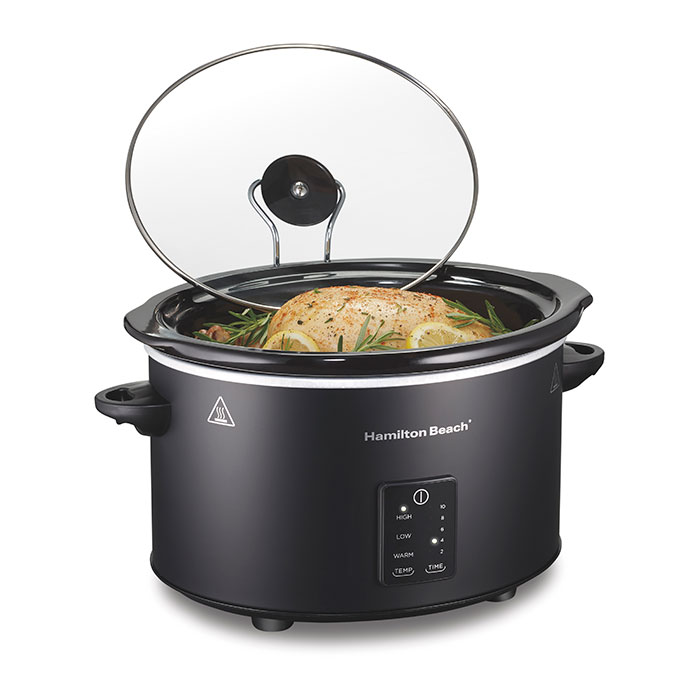 hamilton beach 5 Quart Easy Serve Programmable Slow Cooker