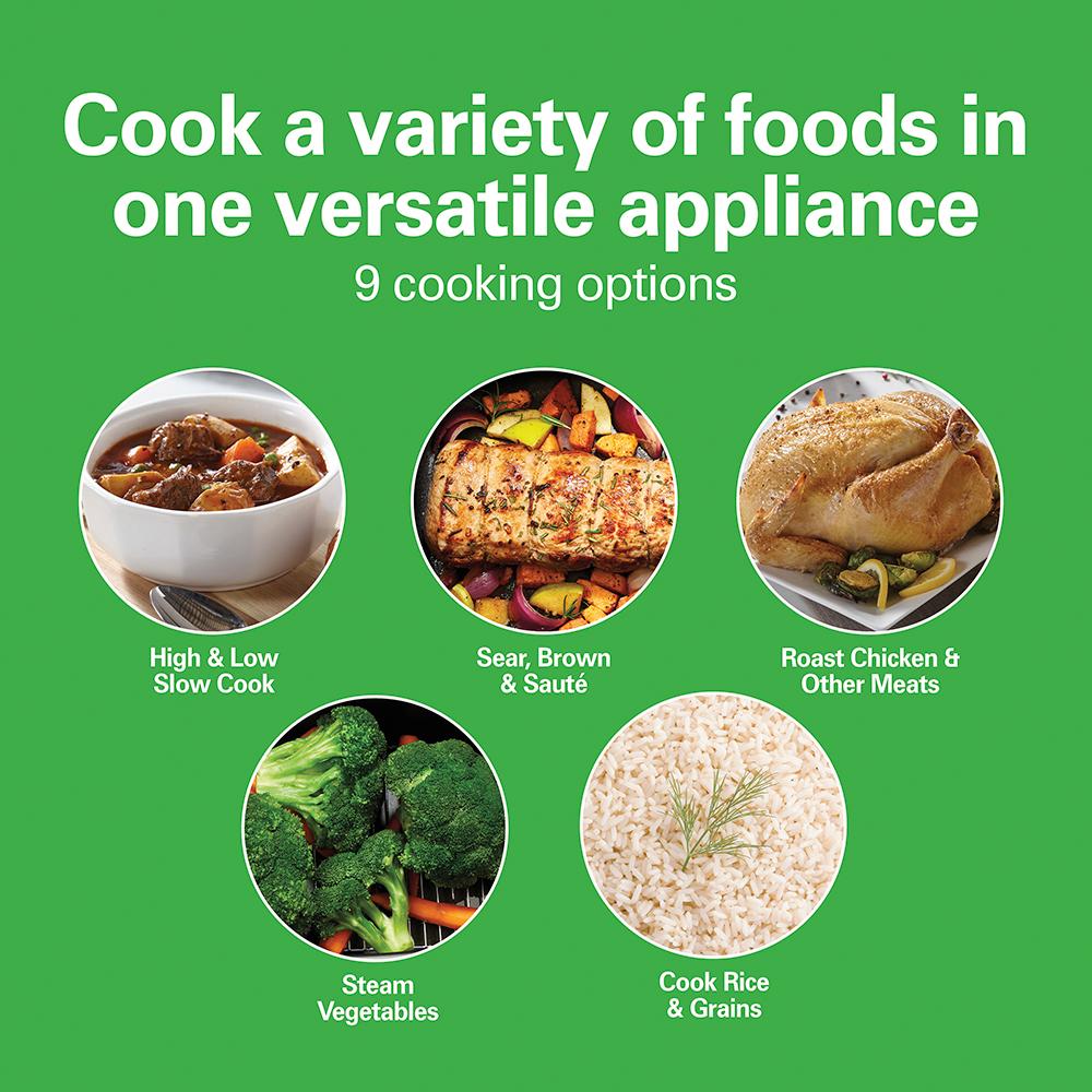 Hamilton Beach 6 Quart 9-in-1 Multi-Cooker/Rice Cooker