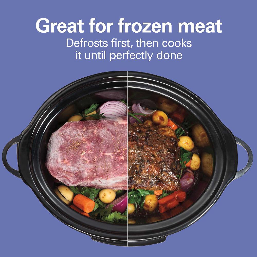 Hamilton Beach 6 Quart Programmable Defrost Slow Cooker
