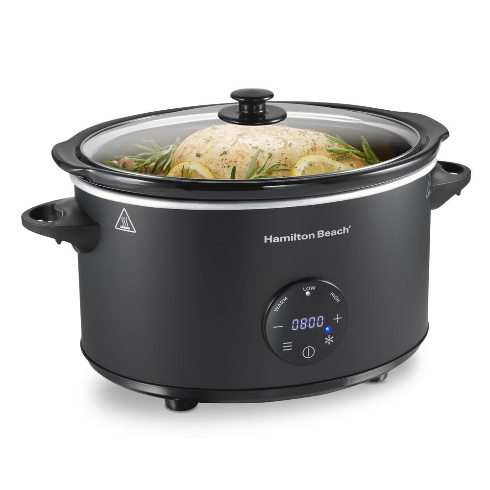 hamilton beach 6 Quart Programmable Defrost Slow Cooker