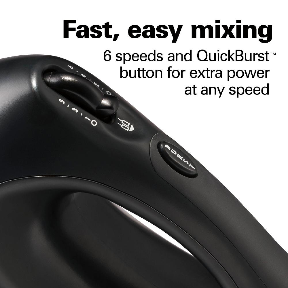 Hamilton Beach 6 Speed Hand Mixer With Quick Burst™