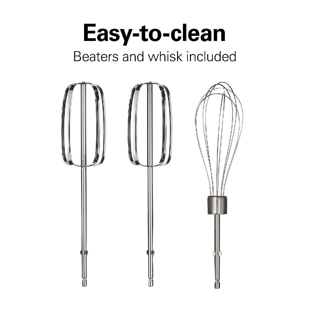 Hamilton Beach 6 Speed Hand Mixer With Quick Burst™ And Snap-On Case
