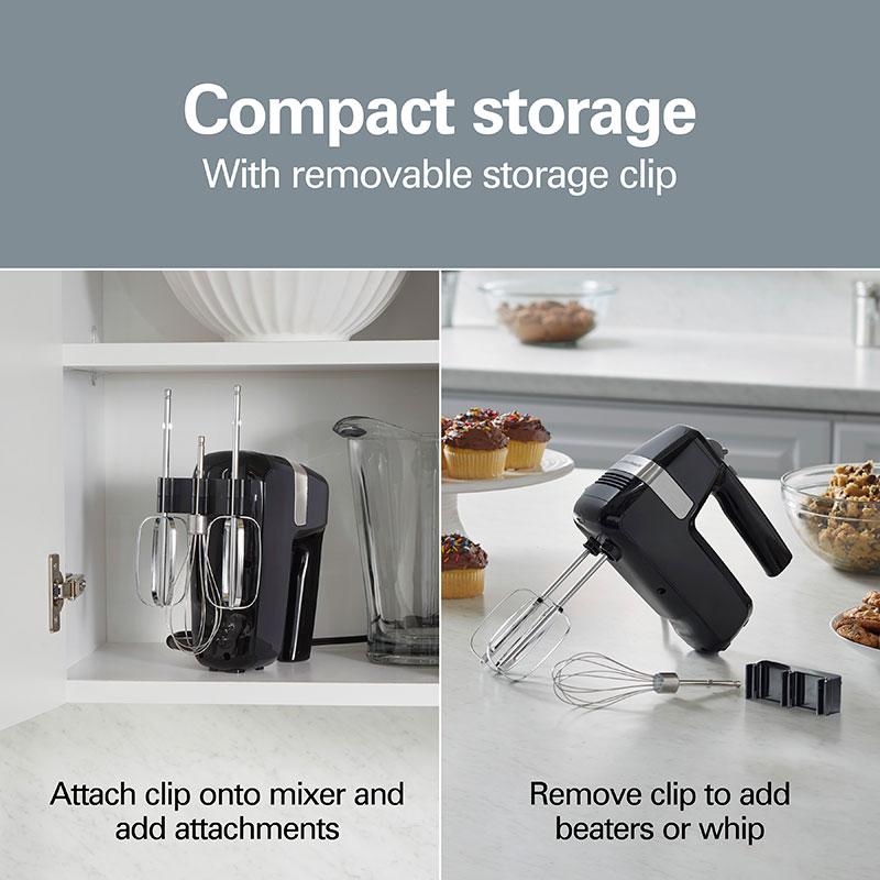Hamilton Beach 6 Speed Hand Mixer With Storage Clip
