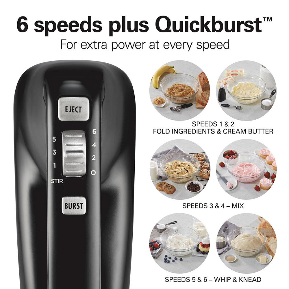 Hamilton Beach 6 Speed Performance Hand Mixer With Ultimate Speed Control