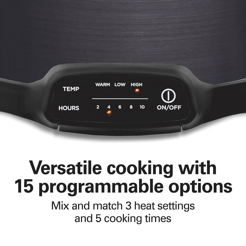 Hamilton Beach 7 Quart Programmable Stay Or Go® Slow Cooker