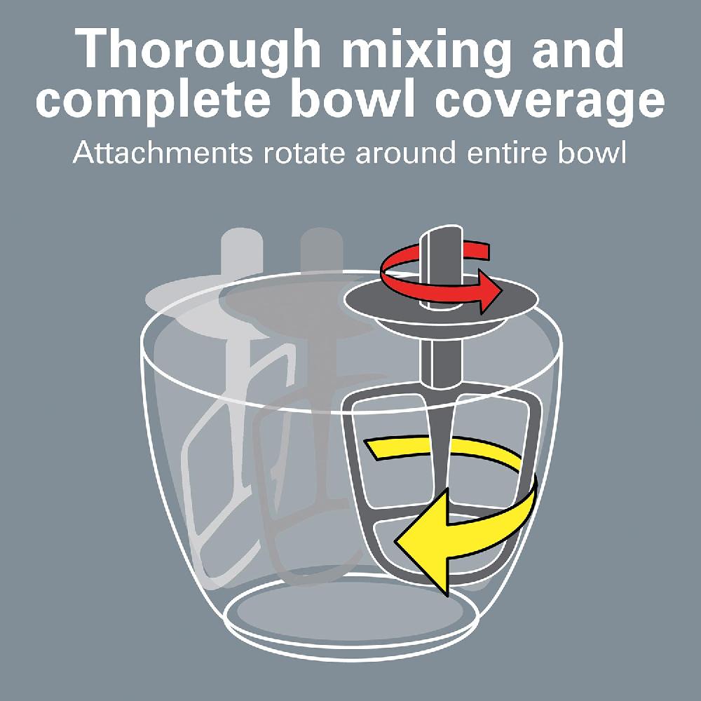 Hamilton Beach 7 Speed Stand Mixer 4 Quart Capacity Red