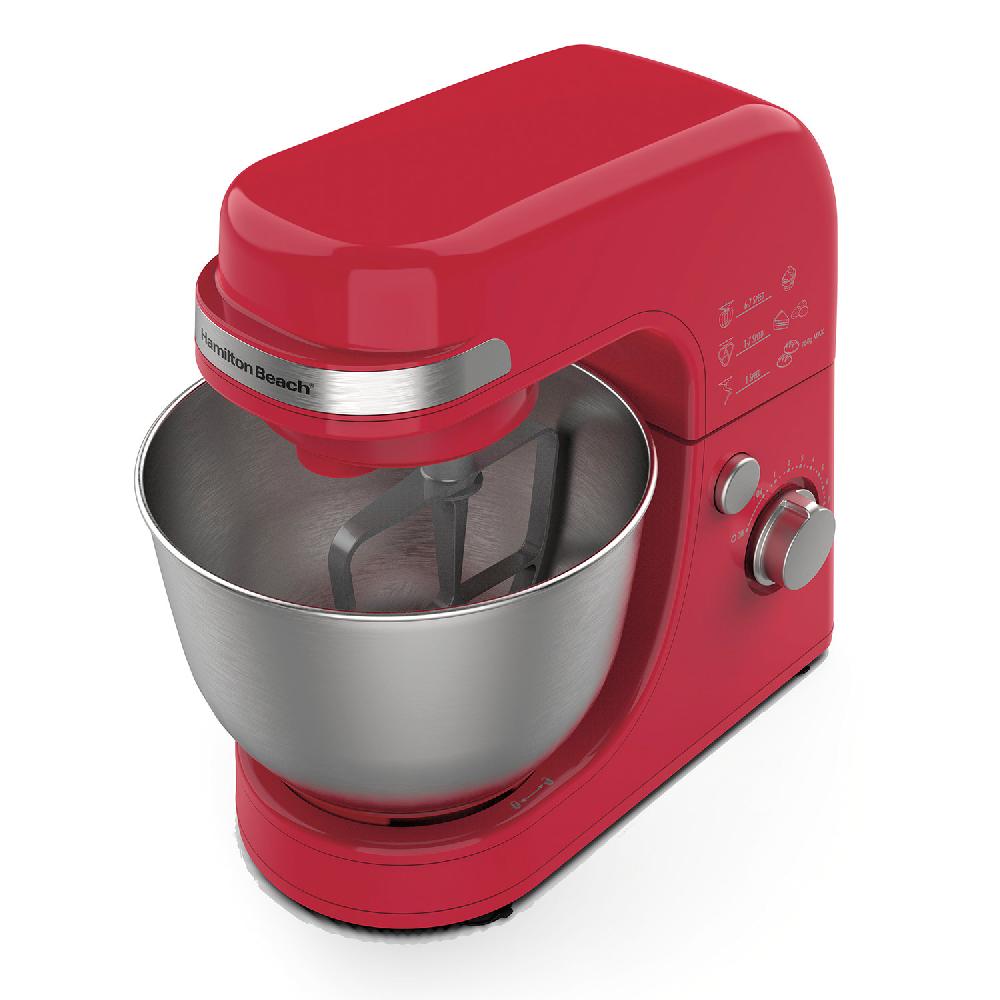 hamilton beach 7 Speed Stand Mixer 4 Quart Capacity Red