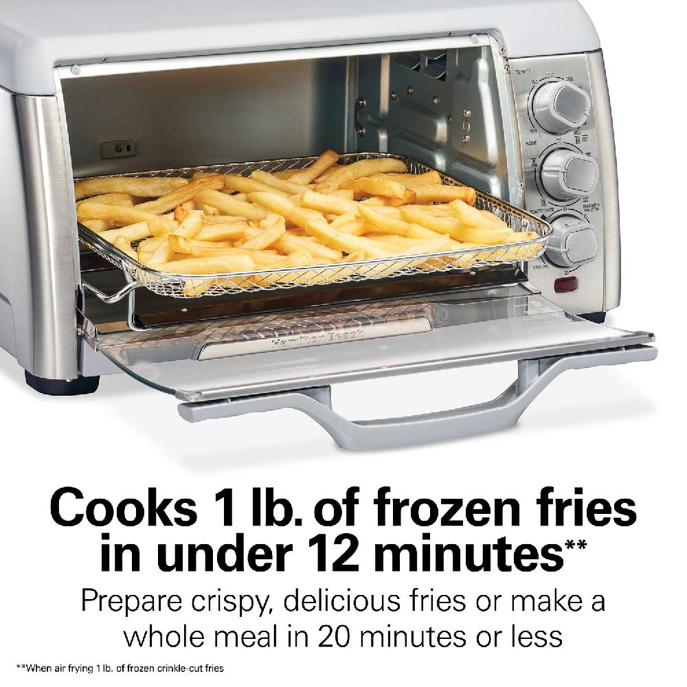 Hamilton Beach Air Fryer Toaster Oven With Quantum Air Fry™ Technology