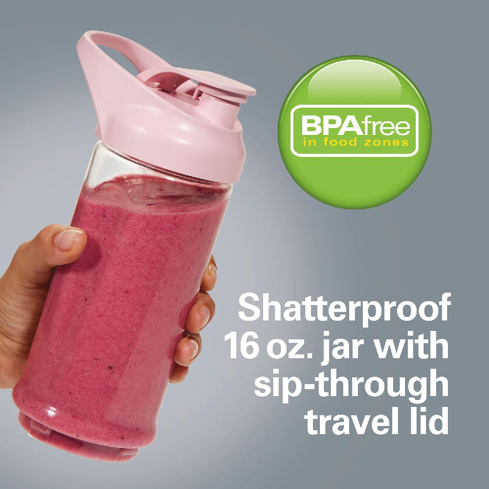 Hamilton Beach Blend Now™ Portable Cordless Blender  Rose