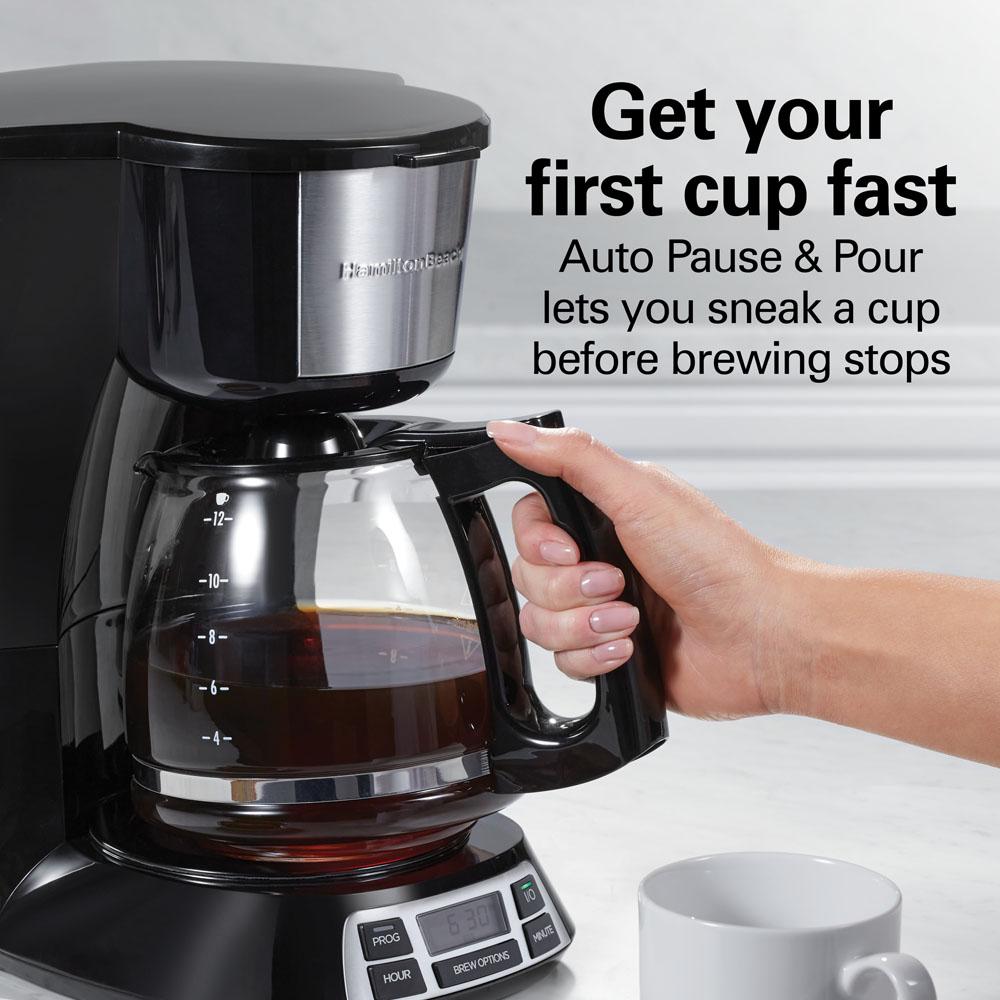 Hamilton Beach Bold Brew 12 Cup Programmable Coffee Maker