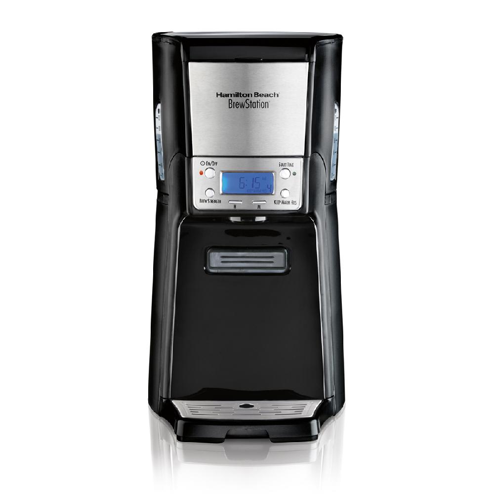 hamilton beach BrewStation® 12 Cup Coffee Maker Black & Stainless hamilton beach BrewStation® 12 Cup Coffee Maker Black & Stainless