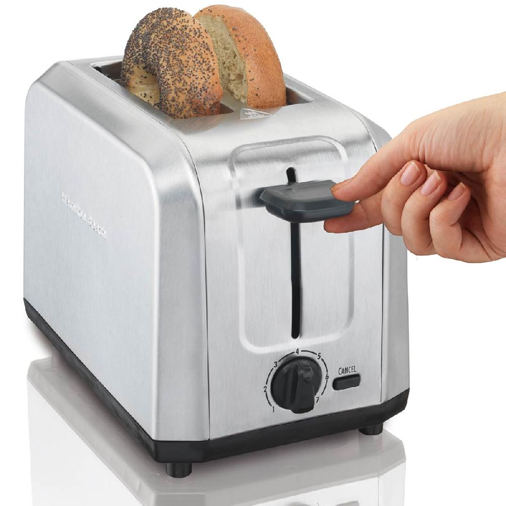 Hamilton Beach Brushed Stainless Steel 2-Slice Toaster