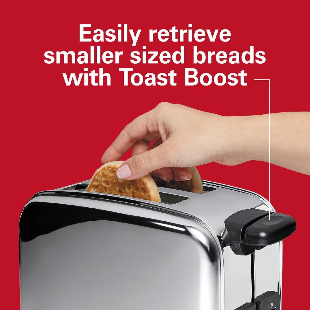 Hamilton Beach Classic 2 Slice Toaster Stainless Steel