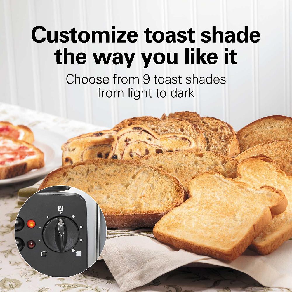 Hamilton Beach Classic 2 Slice Toaster Stainless Steel