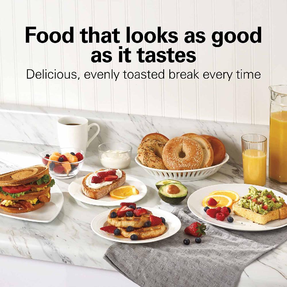 Hamilton Beach Classic 4 Slice Toaster With Sure-Toast Technology Stainless Steel